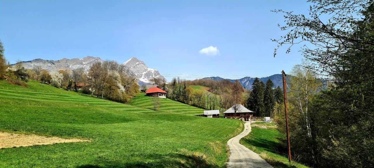 Le Refuge Du Montagnard Bed & Breakfast Marthod ภายนอก รูปภาพ