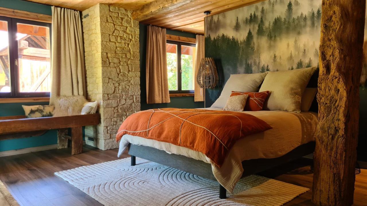 Le Refuge Du Montagnard Bed & Breakfast Marthod ภายนอก รูปภาพ