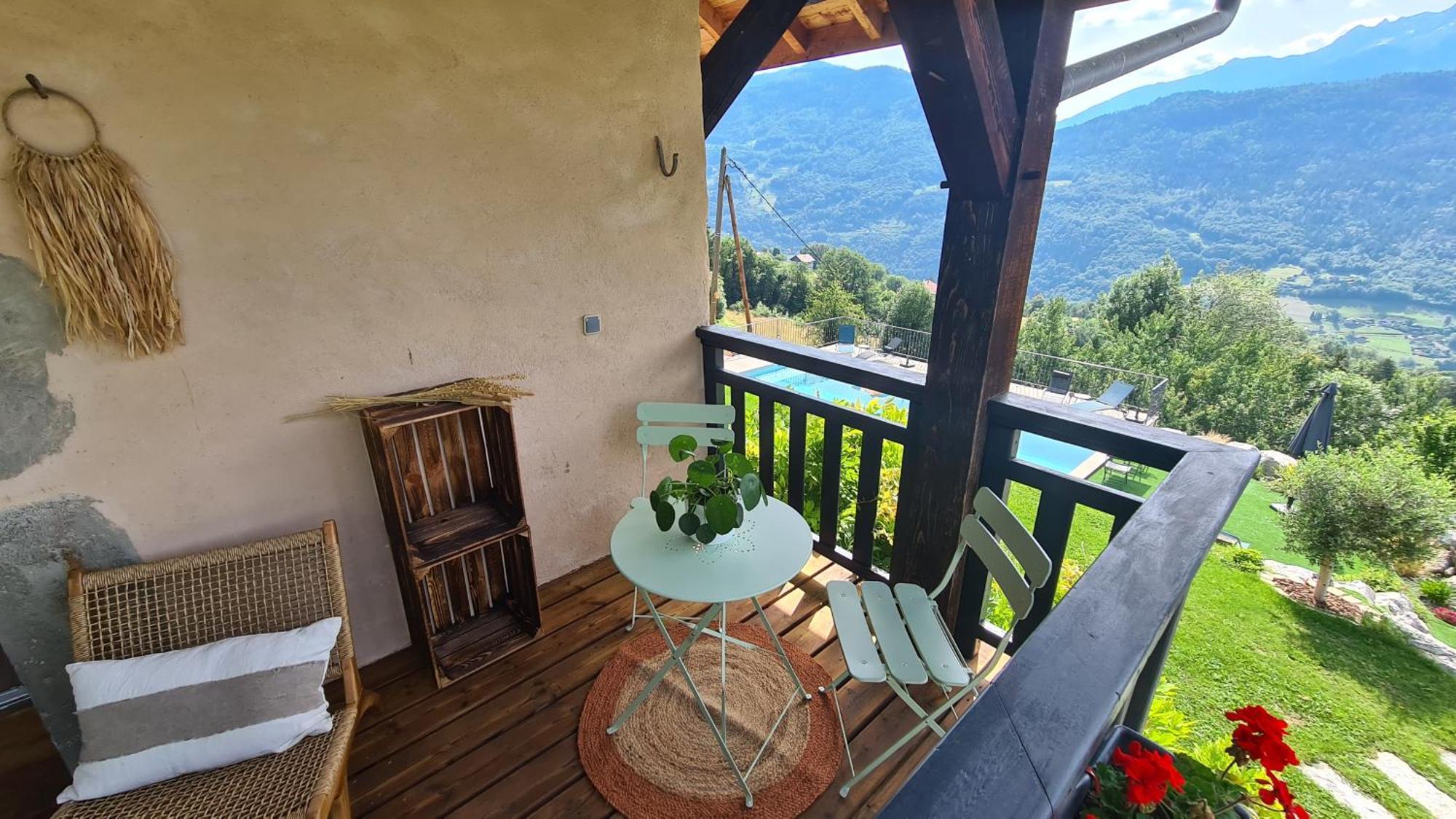 Le Refuge Du Montagnard Bed & Breakfast Marthod ภายนอก รูปภาพ
